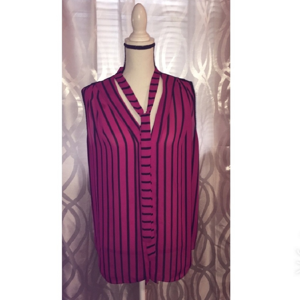Sleeveless Worthington Blouse